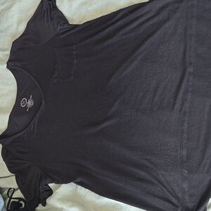 Black tshirt from Maurice's
